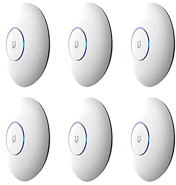 Ubiquiti Networks 6 Pack UAP-AC-PRO UniFi Access Point Enterprise Wi-Fi System