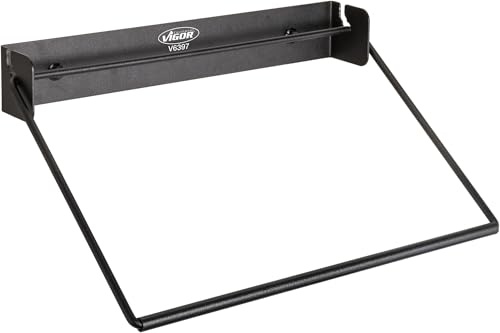 ViGOR support pour rouleaux de papier, pivotant V6397, adapté à toutes les balances d'atelier ViGOR, pour rouleaux de papier jusqu'à 320 mm de large, pour un rangement pratique'.