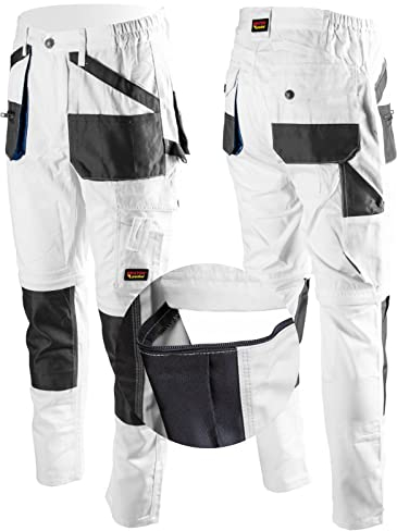 Brixton - Pantalon de travail 2 en 1 - Blanc, Weiß, 54