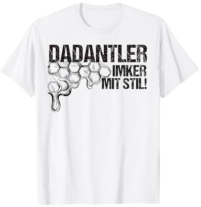 Dadantler Imker mit Stil Damen Herren Dadant Bienen Imker T-Shirt