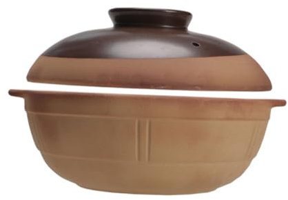 PRETYZOOM 1 Stk Topf Aus Keramik Chinesischer Topf Japanischer Schmortopf Ofen Milchtopf Mit Deckel Reistopf Chinesischer Tontopf. Keramik- ?er- Pot Herd Eintopf Perlmutt Kleiner Topf