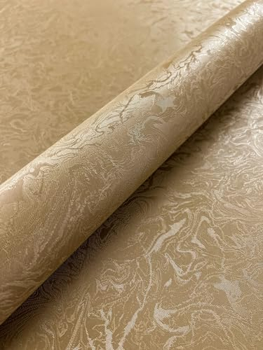 NEWROOM carta da parati Oro Campione Tessuto non Tessuto - Fascino Struttura Lucentezza Moderna