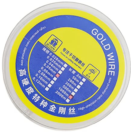 TOPINCN LCD-Bildschirm-Trenndraht, Draht, 0,05 Mm, Stahl-Schneiddraht, Bildschirm-Trennung, Stahldraht, Wolframlegierung, LCD-Bildschirm-Trenndraht, Wolfram-legierter Stahldraht,