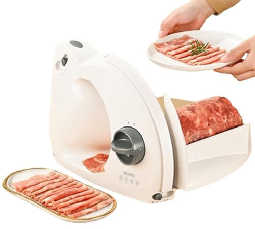 Trancheuse à viande électrique pliable pour la maison, commerciale, pour mouton, jambon, fromage, pain
