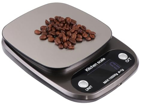 LALADEFIEE 1pieza Báscula De Cocina Digital Recargable Inoxidable Pantalla Lcd y Alta Precisión Para Uso Hogar y Cocina