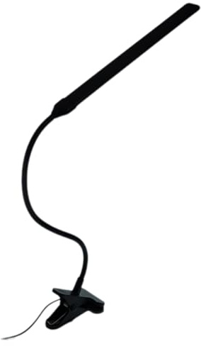 Nihcora Luz de Caballete LED con Clip con Tecnología LED ClearSun, Luz de Abrazadera, Cuello Ajustable y Flexible para Iluminación de Precisión