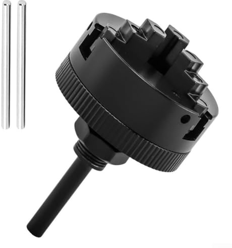 Drehfutter mit 3 Backen, selbstzentrierendes Bohrfutter für elektrische Bohrmaschinen, Zinklegierung, 50 mm, mit Verbindungsstangen, kompatibel mit kleinen Werkzeugmaschinen