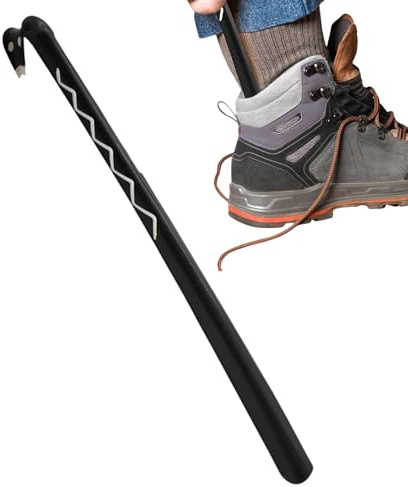 Långt : Lång boot lyfter extra långa stövlar horn ergonomisk hjälpare för äldre män kvinnor ABS material hög c