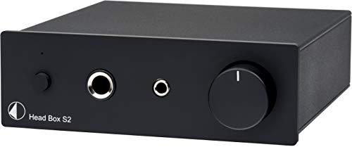 Pro-Ject Head Box S2 Mikro High End Kopfhörerverstärker (Head Box S2, Schwarz)