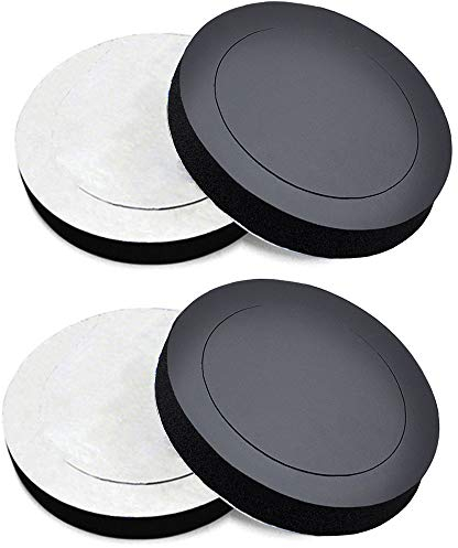 4 Stück 16,5 cm Lautsprecher Auto Universal Schaumstoff-Lautsprechersystem Kit, selbstklebender Schwamm High Rebound Auto-Lautsprecher Schaumstoff, Lautsprecher-Isolationsring, schalldichtes Wattepad