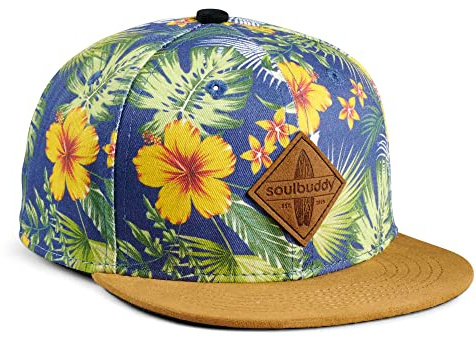 Soulbuddy Casquette Snapback pour Enfants - Unisexe Streetwear - Casquette de Baseball pour Enfants - Casquette élégante pour Le Vacances Unique