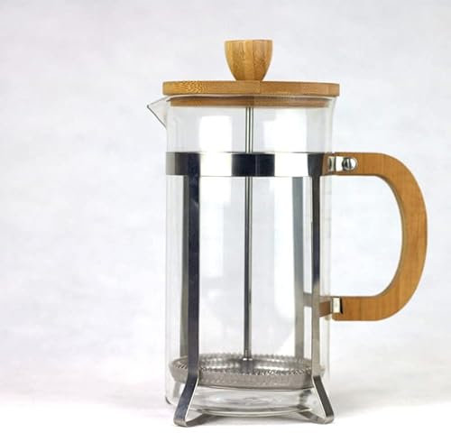 OUMIFA Prensa Café Pote de café de Cristal Prensa Filtro FRANCÉS for Cocina (Color : 600ml)