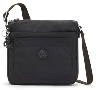 Kipling Sebastian Kleine Umhängetasche, Black Noir (Schwarz)