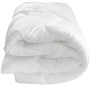 BLUE MOON Bettdecke 140x200 Aloe Vera behandelt Steppdecke Ganzjahresbettdecke Winterdecke 140x200 Allergiker-Bettdecke, leicht, Allergiker Bettdecken Winter & Sommer Duvet Quilt Made in EU