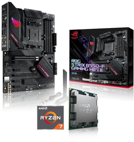 Memory PC Ryzen 7 5800X 8X 3.8GHz 32GB DDR4 ASUS ROG Strix B550-F Gaming WiFi II, be Quiet! Pure Rock Slim 2, completamente assemblato e testato