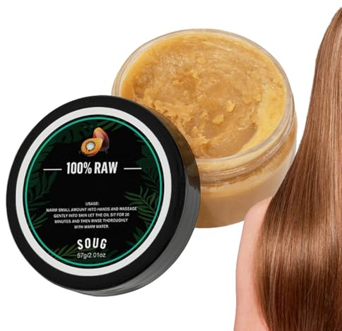 Masque Capillaire Nourrissant Intense | Masque Réparateur pour Cheveux 57g - Stimulateur Racinaire Léger Soin Densifiant Cuir Chevelu Contrôle Frisottis Matin Routine Quotidienne