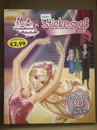 Barbie - die verzauberten Ballettschuhe: Stickerbuch: Mehr als 20 Sticker
