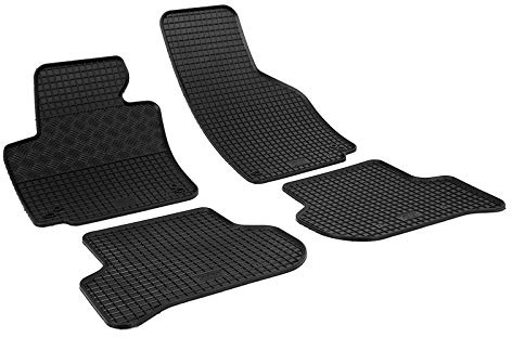 Gummi Fußmatten passend für Seat Altea ab 2004-2015/passend für VW Golf Plus ab 2004-2014 AZUGA AZ10092507 Gummimatten Automatten