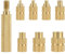 Gueenky 8 Pièces Pointe Fer à Souder, Set Fusion du Fer à Souder pour M2 M2,5 M3 M4 M5 M6 M8 Inserts Filetés Impression 3D