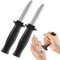 Vidacharmy Coltello Pugnale a Scomparsa, 2 Pcs Pugnale Giocattolo, Coltelli Giocattolo Magici con Lama Retrattile, Parodia Falso Pugnale Coltelli, Ideali per Feste di Carnevale e Bomboniere