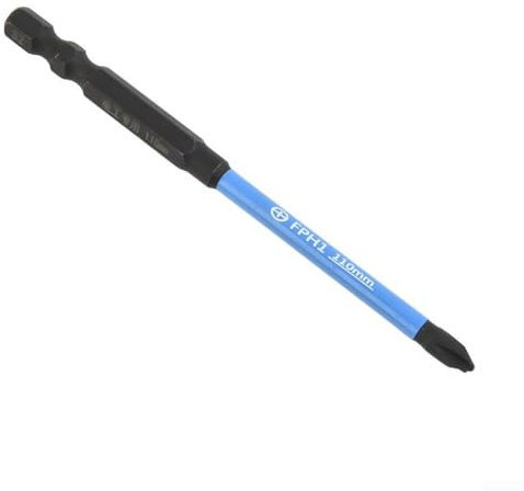 Lot de 6 tournevis cruciformes magnétiques à fente pour électriciens en alliage d'acier robuste