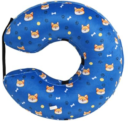 Collar para perro | Protección suave Anti-Lamiendo Ajustable para Cachorro | Accesorio Sanitario Animal para Cuidado de Heridas Esterilización Rehabilitación Recuperación Nadar Visita