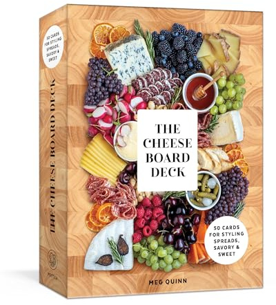 The Cheese Board Deck: 50 Cards for Styling Spreads, Savory and Sweet