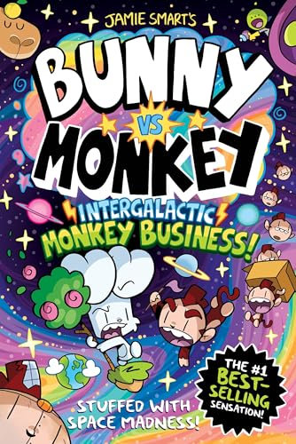 Bunny vs Monkey: Intergalactic Monkey Business! (a Phoenix Comic Book, from the million-selling Jamie Smart, Illustrator of the Year)