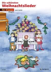 Die schönsten Weihnachtslieder: sehr leicht bearbeitet. Klavier.