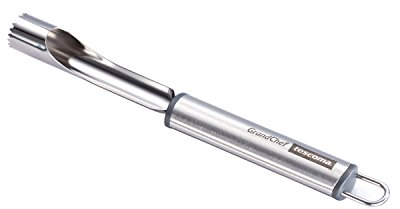 Tescoma 428238 Leva Torsolo, Acciaio Inossidabile, Grigio, 22x2.2x2 cm