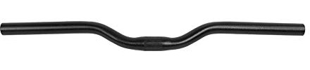 Keenso Fixed Gear Bike Lenker, Fahrrad 25,4 mm * 520 mm Aluminiumlegierung Lenker Fahrrad Lenkstange Lenker Bar für Rennrad, Fixed Gear Bike(Schwarz)