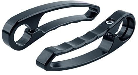 CUTICATE Fahrrad lenkerende MTB Bar-Ends Faltbare Rennrad Lenkergriffe - Schwarz