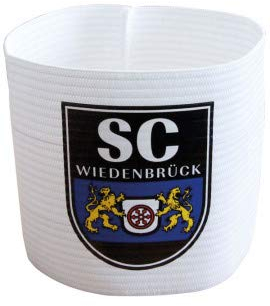Saller Spielführerbinde mit Wunsch Druck individuell Vereinswappen Vereinsname Logo Geschenkidee