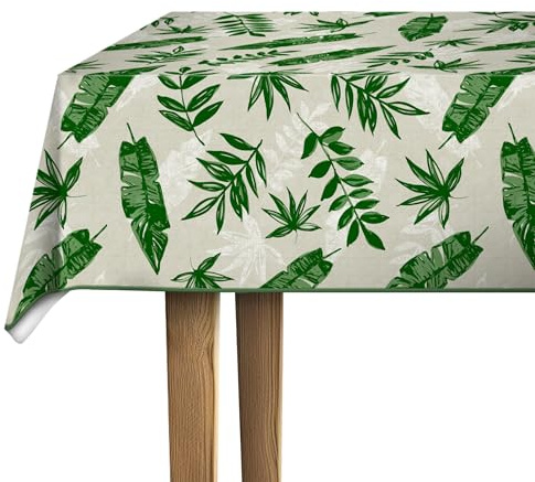 d-c-fix mantel hule mesa Manhattan Lluvia Bosque - antimanchas resinado impermeable moderno - plastico pvc vinilo - para interior y exterior - 140 cm x 180 cm rectangular