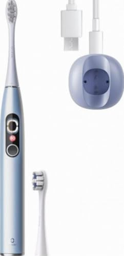 Oclean X Pro Digital - Intelligente elektrische Zahnbürste, silberfarben