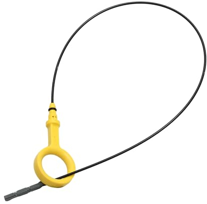 X AUTOHAUX 1 Pcs Engine Oil Dipstick Engine Oil Fluid Level Dipstick for Audi Q7 TDI Prestige 3.0L V6 Diesel 2013-2015 No.059115611AM