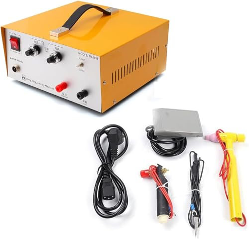 CHRISK Electric Welding Machine,Handheld Welding Machine,Pulse Arc Welder Permanent Jewelry,80A 600W Jewelry Spot Welder,110v