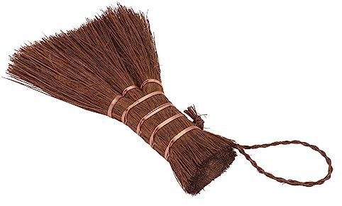 Anneome Multifunktionsbesen Aus Naturmaterial Für Haushalt Und Schreibtisch Brauner Mini-reinigungsbesen Als Effektives Reinigungswerkzeug Mit Hochwertigen Borsten Für Gute Reinigungswirku