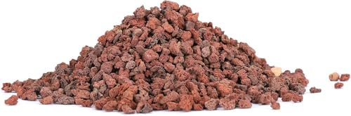 Piedra Volcánica para decoración o Drenaje de macetas Tamaño 0,5-0,9 cm (1Kg)