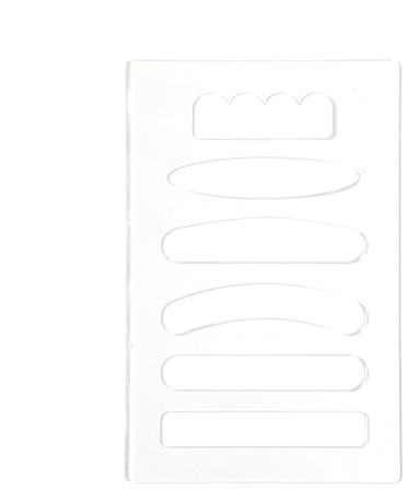 Fräser-Inlay- – Schneidebrett-, Erledigen Sie Aufgaben Effizient, Ohne Auf Präzision Zu Verzichten | Holzbearbeitungs-Frässchablone, 6-inn-1-Acryl-Haltegriff-Frässchablone, 19,5 X 30