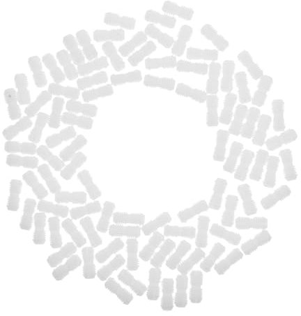 Alipis Fijación Leva Plástica 100 Pcs Conector De Rejilla 8x20mm Para Muebles Herrajes Conexión Oculta