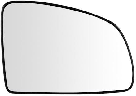 SENZEAL Spiegelglas Beifahrerseite Beheizbar mit Trägerplatte für Opel Meriva A 2003-2010 Außenspiegel Glas Ersatz Rechts