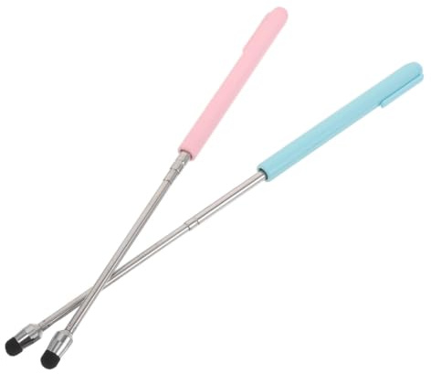 EXAOMBLE Puntero de Enseñanza Telescópico Portátil para Tablet y Pizarra Digital Agarre Ergonómico, Adecuado para Aulas y Entornos de Aprendizaje Múltiples