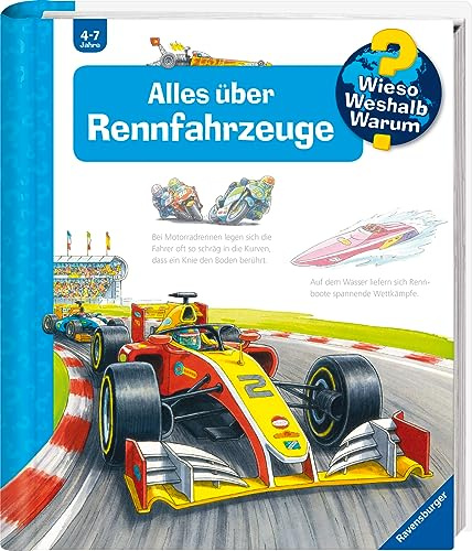 Wieso? Weshalb? Warum?, Band 69 - Alles über Rennfahrzeuge (Sachbuch ab 4 Jahre - mit Klappen) (Kernreihe, 69)