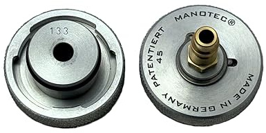 MANOTEC Adapter Nr.45 Bremsenentlüftungsadapter | Kompatibel mit Opel Karl, Mokka und Insignia, Made in Germany,