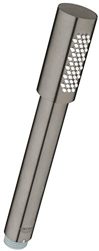 Grohe Rainshower Aqua Stabhandbrause 1 Strahlart hard graphite gebürstet