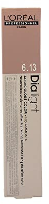 L'Oréal Professionnel DiaLight 6.13 Färbung, dunkelblond, goldfarben, ohne Ammoniak, 50 ml