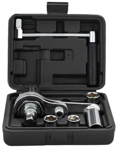 GLFLOW Juego de multiplicadores profesionales de par de ahorro de mano de obra con caja de almacenamiento, herramienta de llave de acero de aleación para coche, SUV, camión, tuercas de rueda de salida