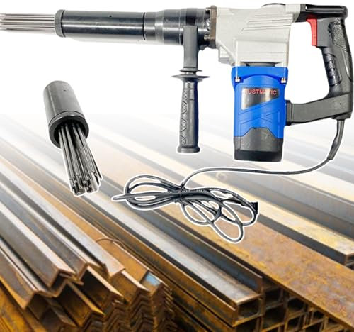 Scrostatore Elettrico Ad Aghi Disincrostatore compatto per la rimozione della ruggine, rimozione manuale delle scorie, rimozione di ruggine e vernice, 110 V