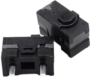 Wdbild Set di 2 microinterruttori da gioco con rotella di scorrimento, microinterruttore centrale, 2 pin, accessorio di riparazione preciso